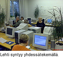 Lehti syntyy yhdesstekemll.