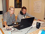 Johanna ja Olli viimeistelevät