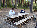 Heidi ja Pirjo tekevät audiota...