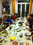 19.1 Ja taas sy�tiin, nyt vihanneskeitto, juureskeittoa ja l�mpimi� voileipi�..