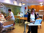 Osasto7 29.3 kello 13 oli viel� rauhallsita talkoiden pystytyst�