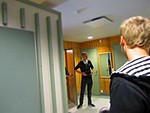 Ja aktivia auttaa! -mainoksen kuvaukset. 