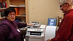 Matkakertomuksen kopiointi sujui hyv�ll� organisoinnilla