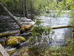 Tulvavesi saa aikaan melkoista jälkeä.