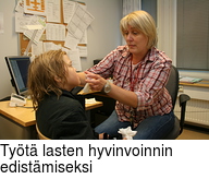 Tyt lasten hyvinvoinnin edistmiseksi