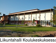 Liikuntahalli Koulukeskuksessa