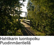 Hahtikarin luontopolku Puodinmentiell