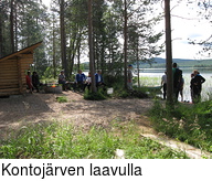 Kontojrven laavulla