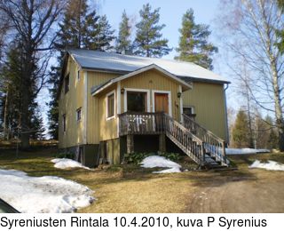 Syreniusten Rintala 10.4.2010, kuva P Syrenius