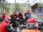 Jussi ja hirvikrpsen metsstys